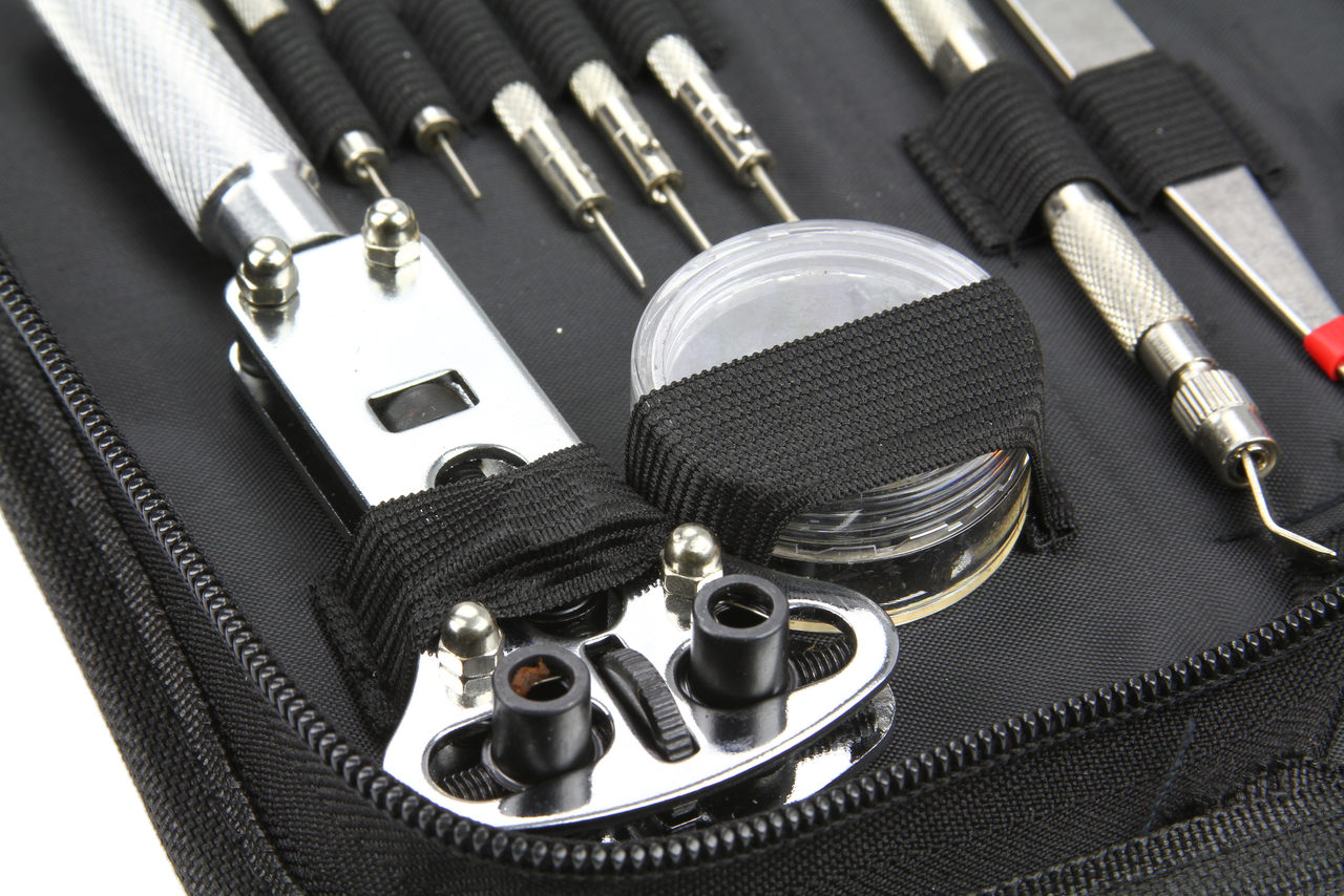 MAR-POL M57468 Hodinárska súprava náradie na opravu hodiniek 