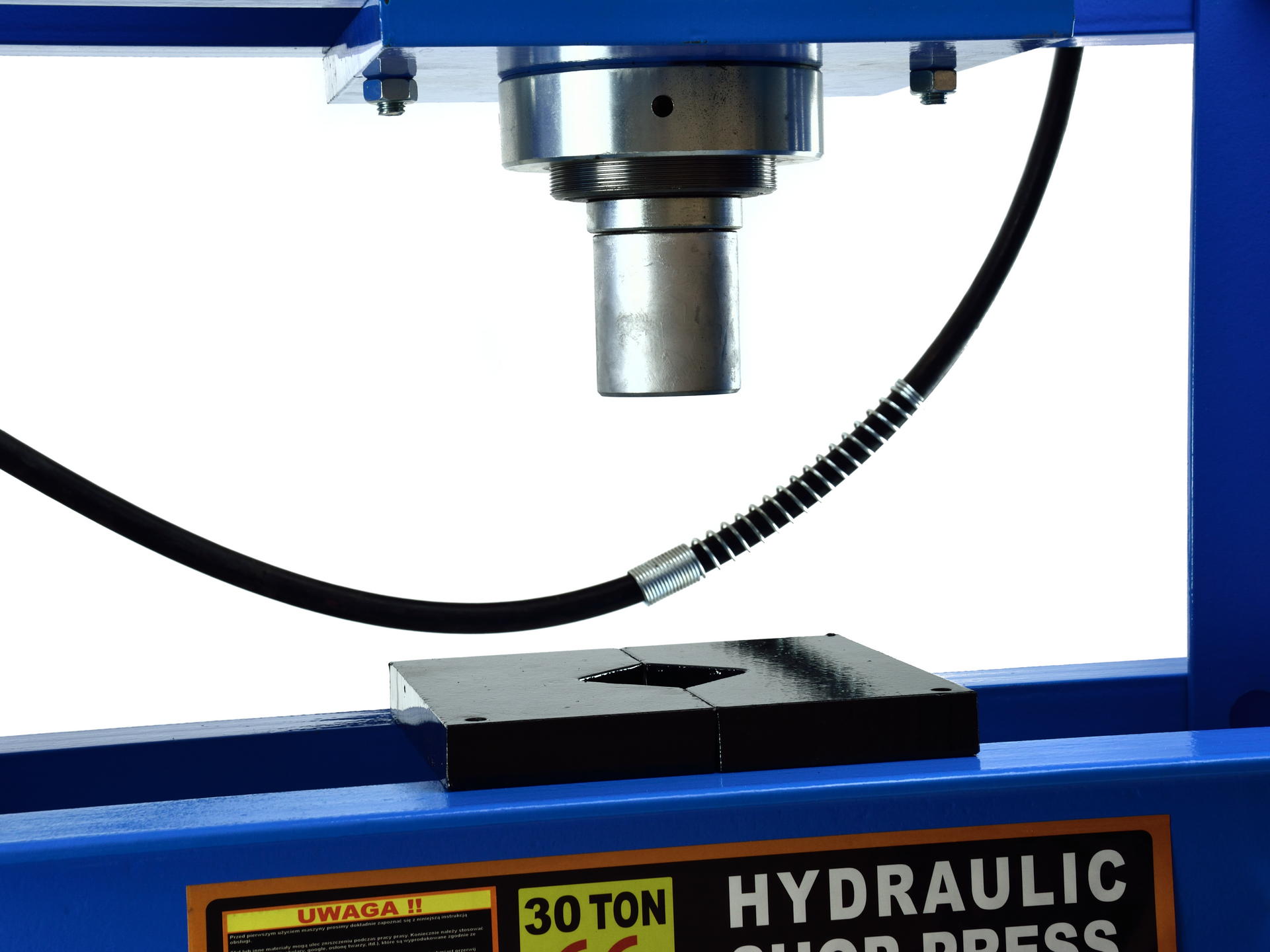 GEKO G02093 Hydraulický pneumatický dielenský lis nosnosť 30t s manometrom