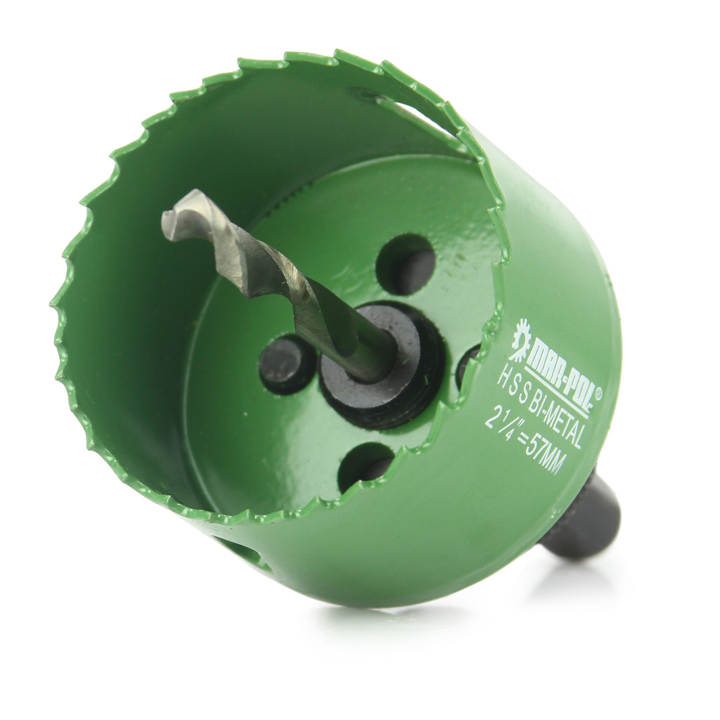 M22574 MAR-POL 16ks Sada Vykružováky, vrtáky na drevo, železo Bi-metal