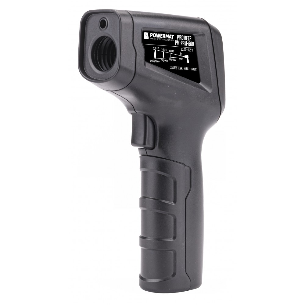 POWERMAT PM-PRM-600 Bezdotykový laserový teplomer pyrometer -50°C +600°C