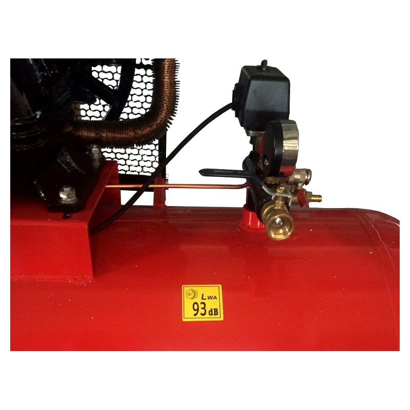Kraft&Dele KD1413 Olejový kompresor 500L 1960L/min 3 piesty 400V 10,8kW
