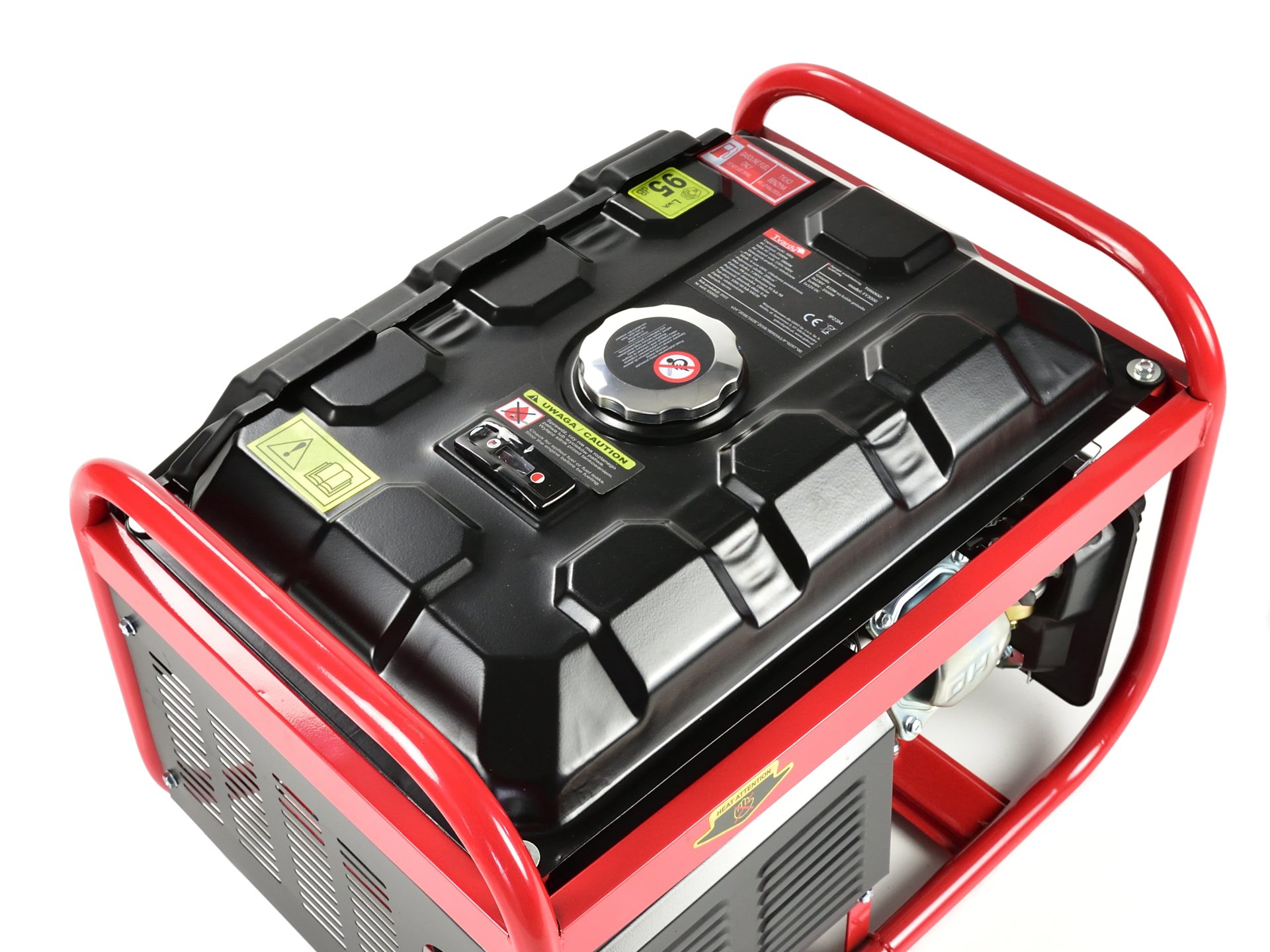Tvardy T05002 Elektrocentrála generátor prúdu 7HP 2800W 400V