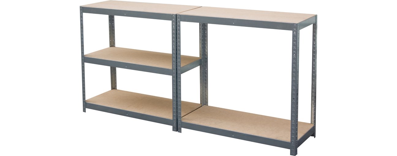 GEKO G10875 Kovový regál 180x90x40cm 175kg 5 políc