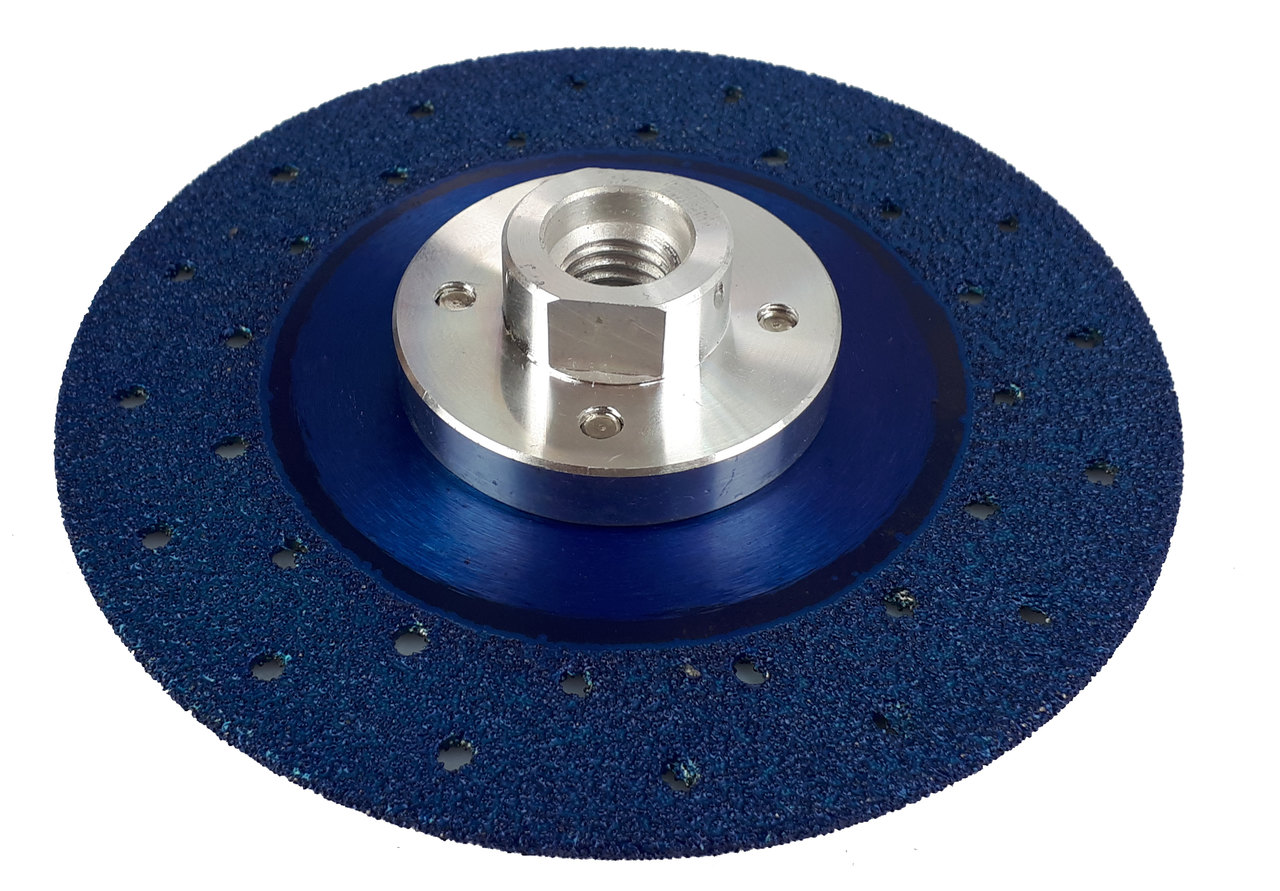 MAR-POL M08705 Diamantový rezný a brúsny kotúč Easy Edge 125x22,2 mm s adaptérom