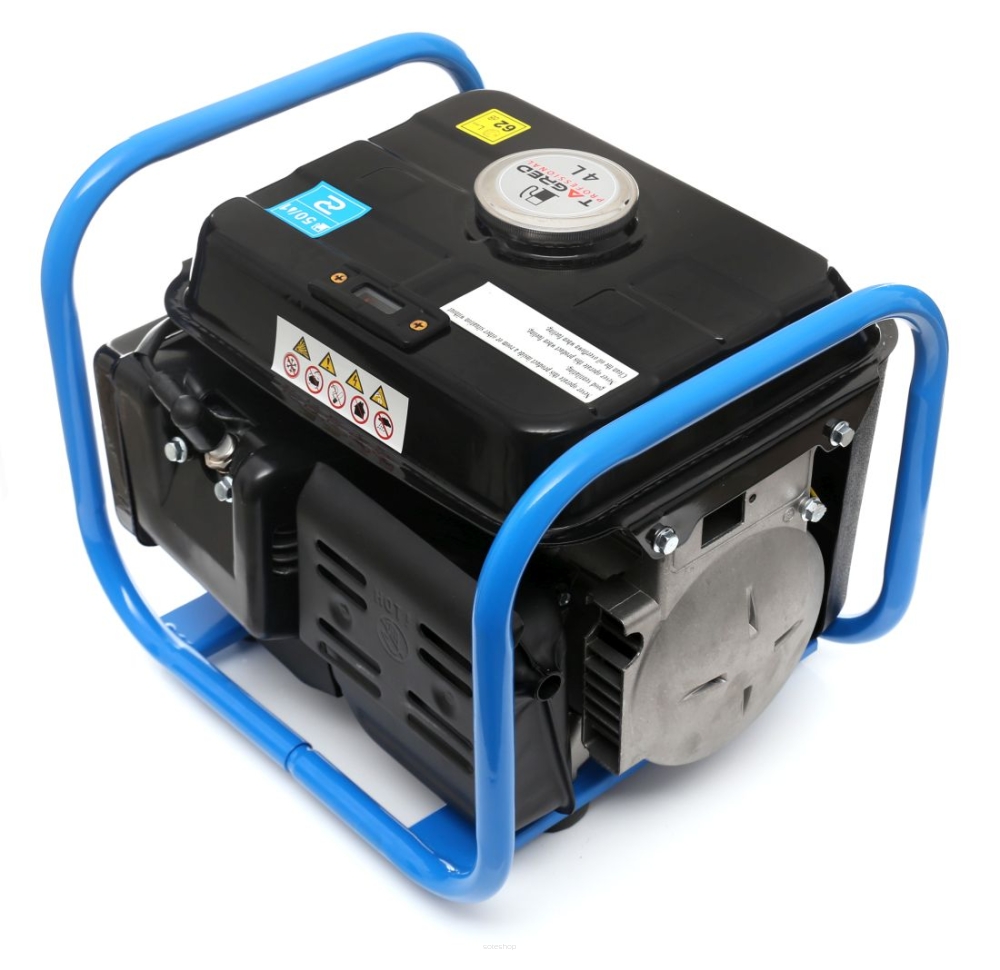 Tagred TA980 Jednofázová benzínová elektrocentrála 1250W 12V 230V 