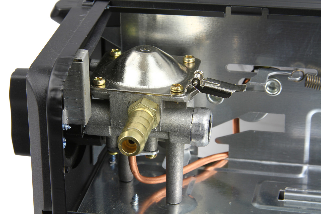 MAR-POL M90016 Turistický PRENOSNÝ VARIČ 2V1 na kartuš alebo plynovú fľašu