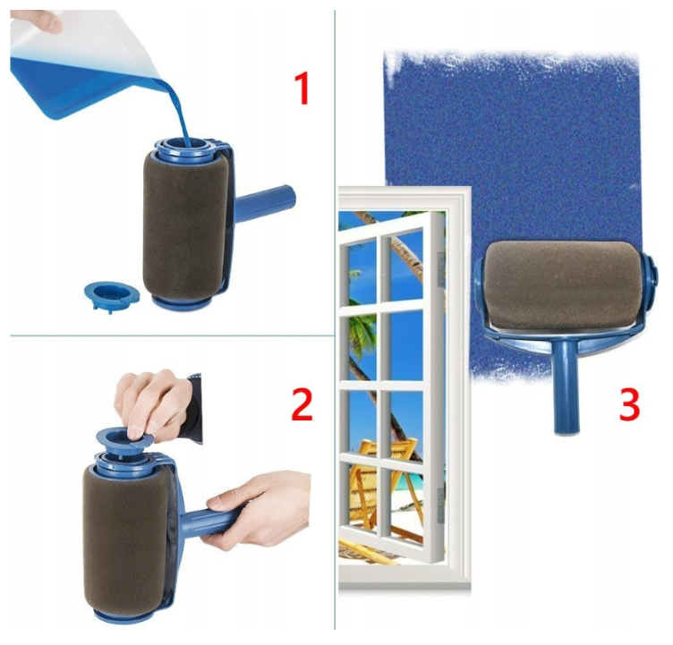 IRMA FM90 Maliarsky valček nekvapkajúci na maľovanie príslušenstvo PAINT ROLLER