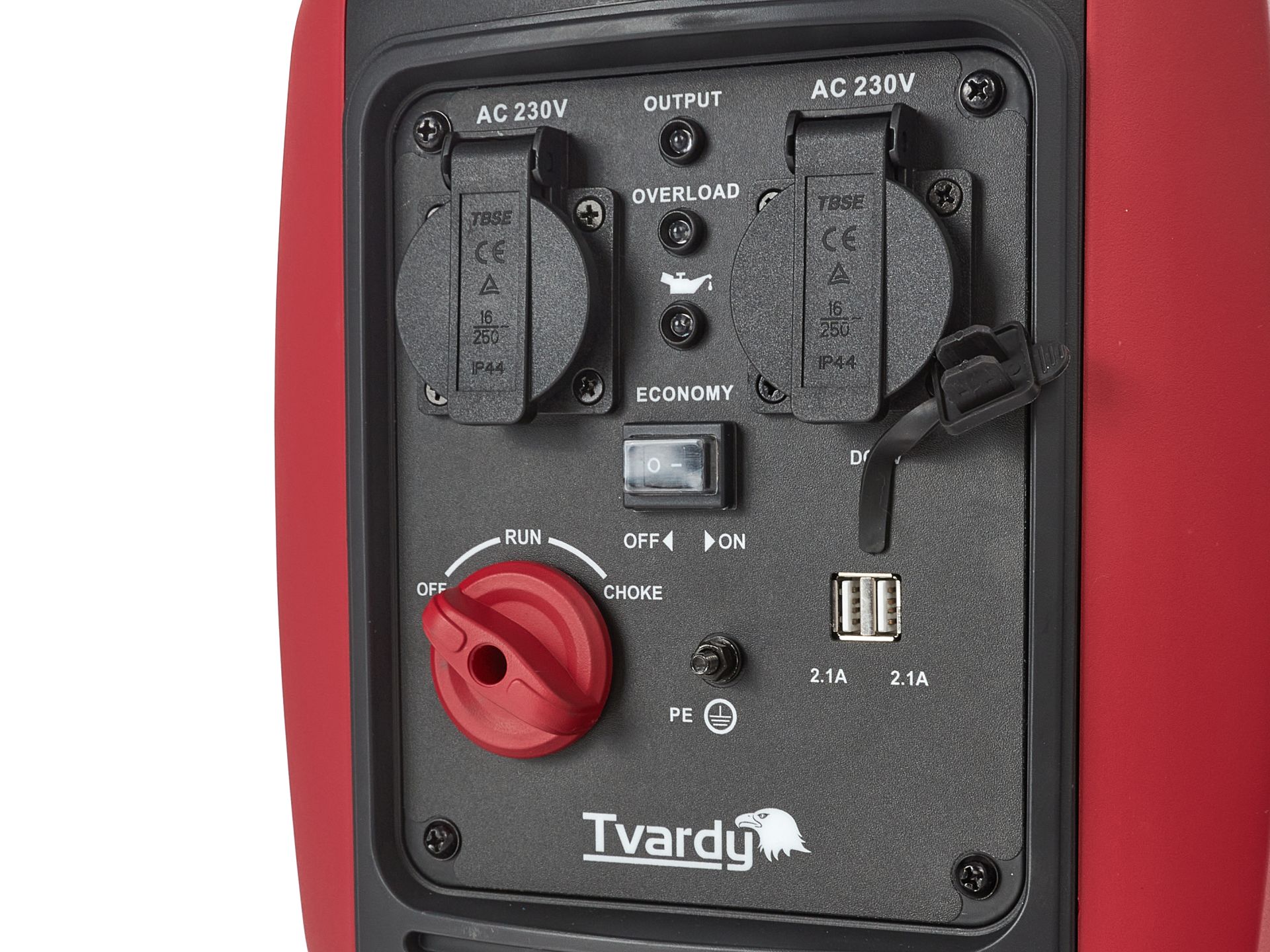 TVARDY T05015 Invertorová elektrocentrála generátor prúdu 3HP 2KW 