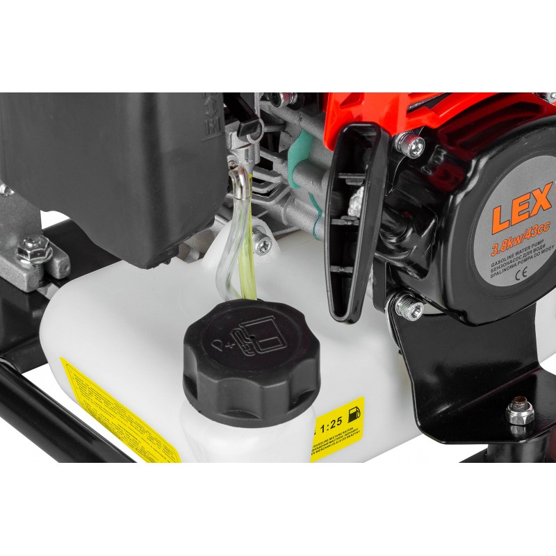 LEX LXGWP1-43 Benzínové motorové čerpadlo na vodu 1" 3,8kW