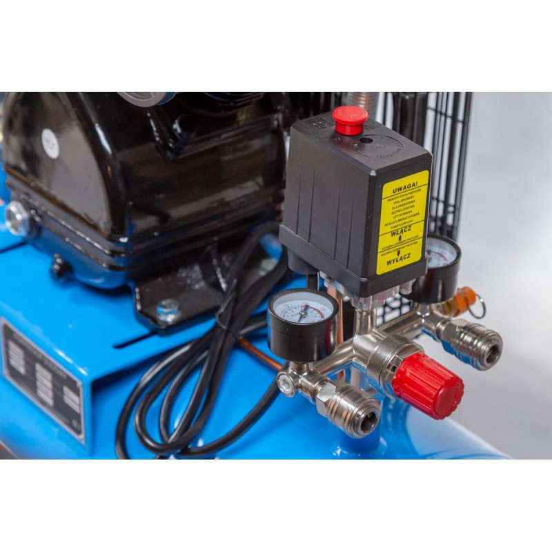 AL-FA ALC-100-2 230V Olejový kompresor 3,8kW 2 piesty 100L