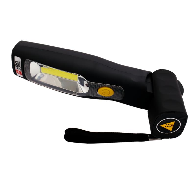 IRMA LHL46 Akumulátorová baterka, svietidlo, lampa 3W COB + 6LED