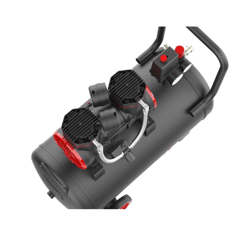 Kraft&Dele KD1391 Bezolejový kompresor 50l 2piesty 1500W