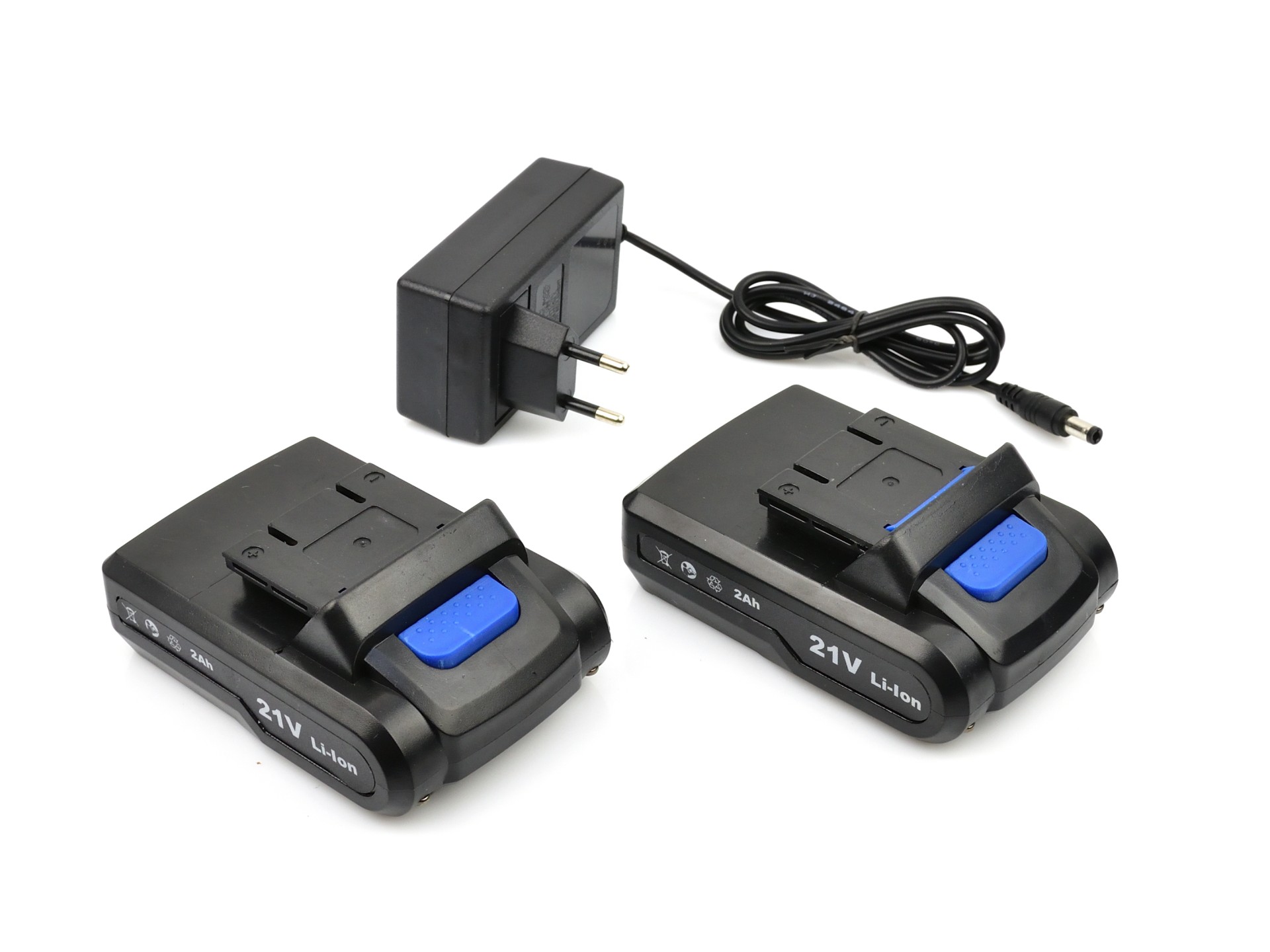 GEKO G80655 Akumulátorová vŕtačka 21V, 2x 2ah