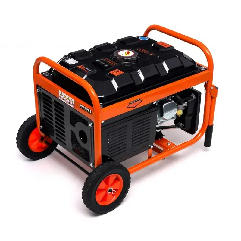 Kraft&Dele KD162 Elektrocentrála 3500W generátor prúdu s kolieskami 7HP