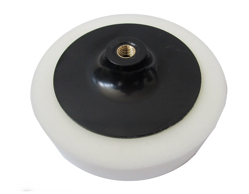 FalonTech 180 Leštiaca špongia kotúč biely M14 180mm stredne tvrdý