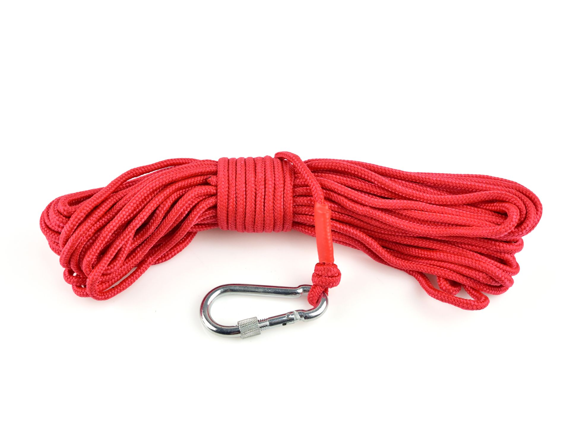 Geko G02425 Neodýmový magnet 50kg sada lano a rukavice