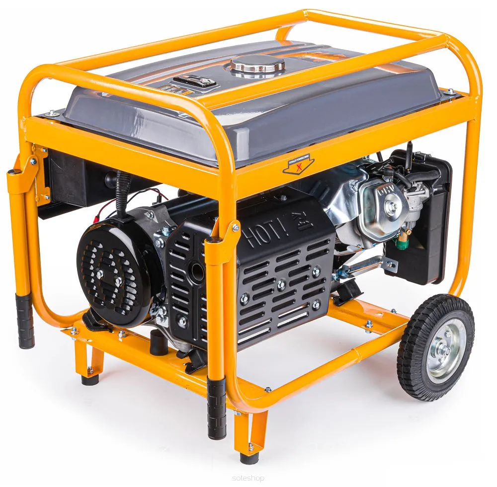 POWERMAT PM-AGR-7500M-EL ELEKTROCENTRÁLA GENERÁTOR PRÚDU 15HP 230V/400V 7500W AVR