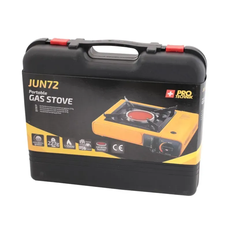 Irma JUN72 Turistický plynový varič sporák na kartuše keramický horák