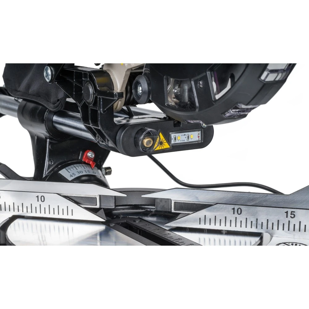 POWERMAT PM-UK-2000T Pokosová píla na drevo 2000W LED rezačka