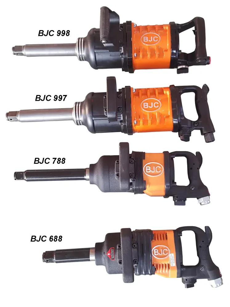 Mar-pol BJC M80532 Pneumatický rázový uťahovák 5000Nm kľúč na kolesá 1" BJC 997