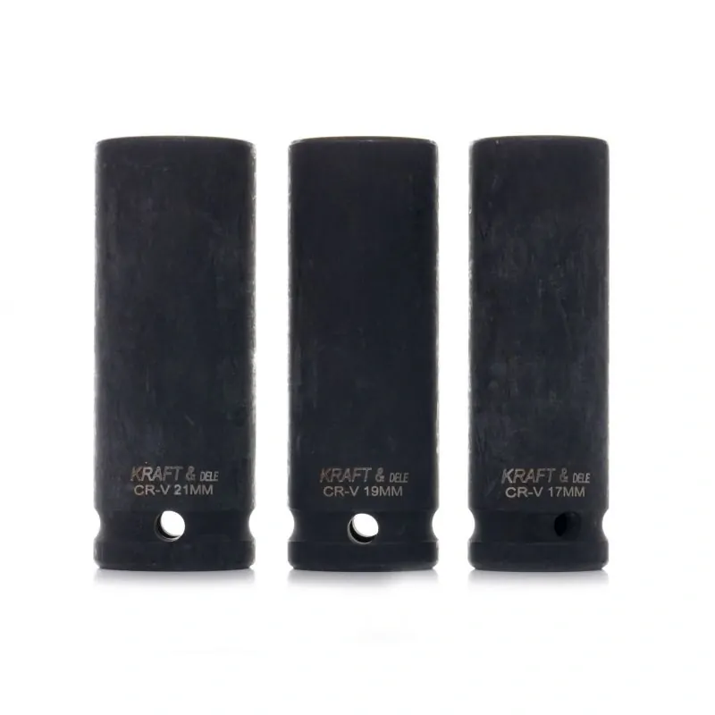 Kraft&Dele KD11750 Nástrčné hlavice kľúče 3 kusy, 1/2" L:78