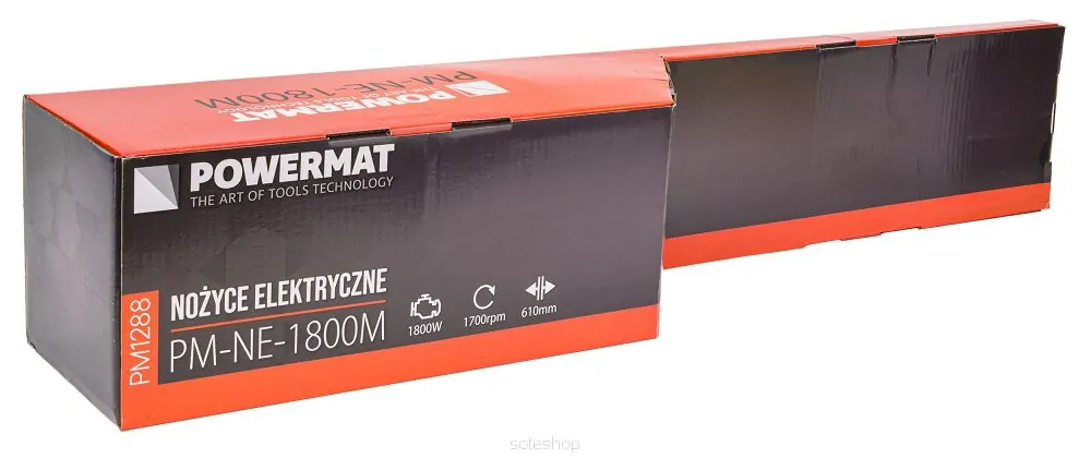 Powermat PM-NE-1800M Nožnice elektrické záhradné na živý plot 1800W plotostrih