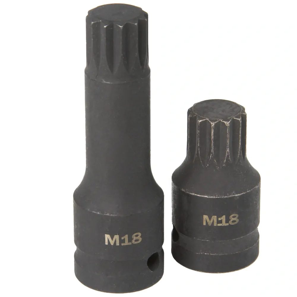 MAR-POL M66416 Nástrčné kľúče SPLINE 1/2" M14-M16-M18 6ks