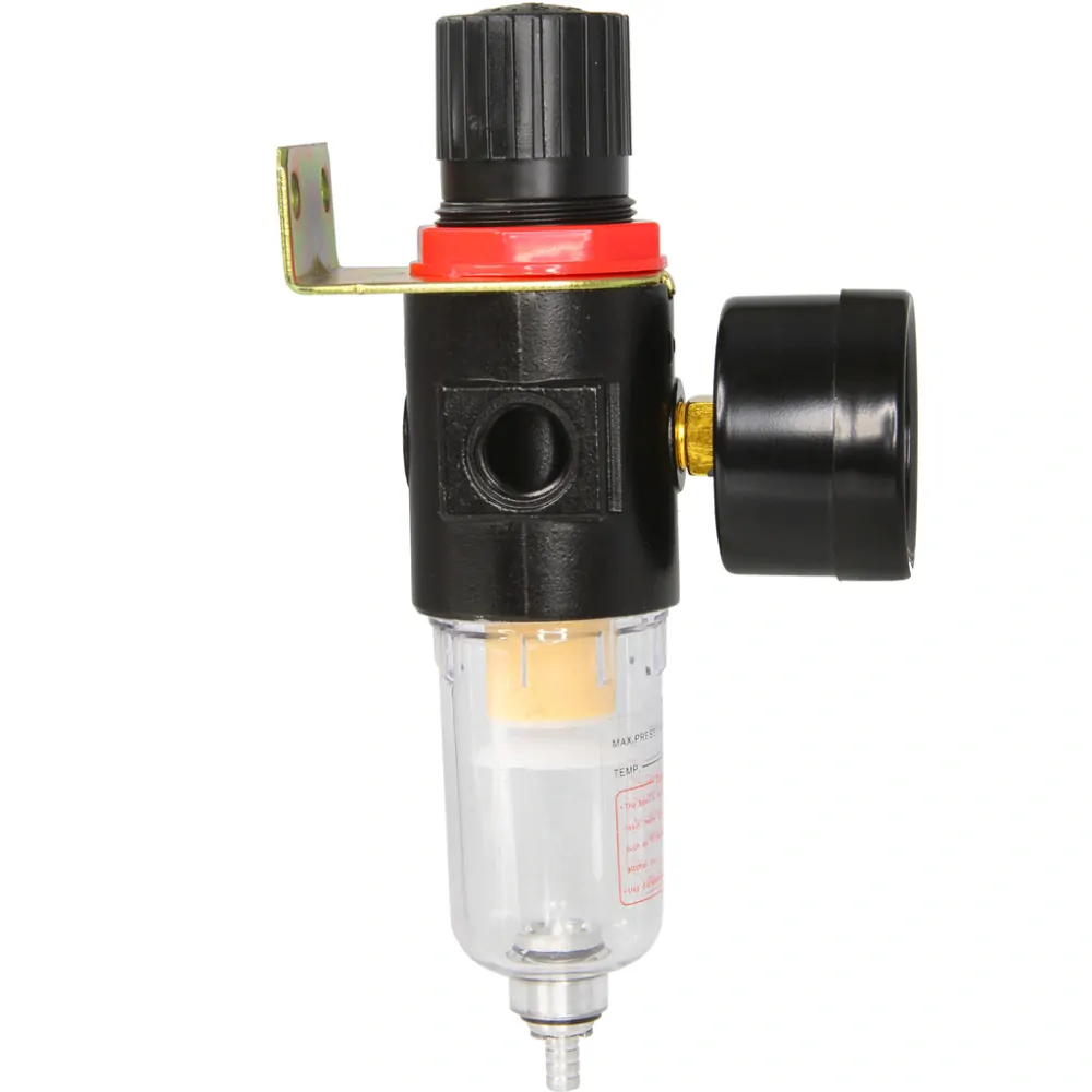 MAR-POL M80693 Vzduchový filter vzduchu odkaľovač s regulátorom 1/4" BJC