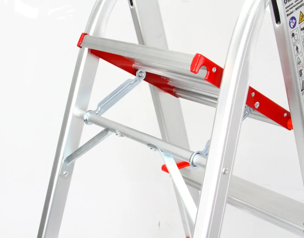 MAR-POL M85603 HLINÍKOVÝ REBRÍK 6 schodov 150kg