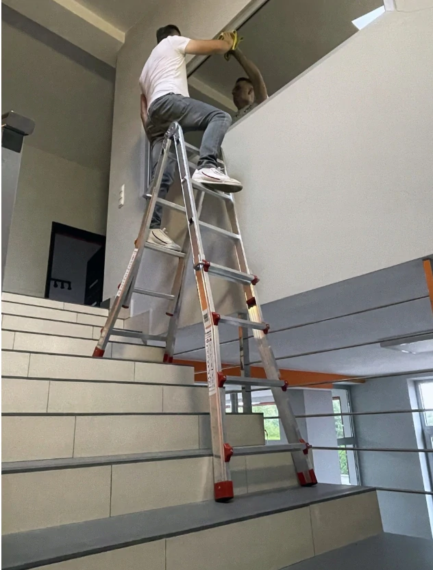 MAR-POL M85605 KĹBOVÝ HLINÍKOVÝ REBRÍK 396cm 150kg 4x4