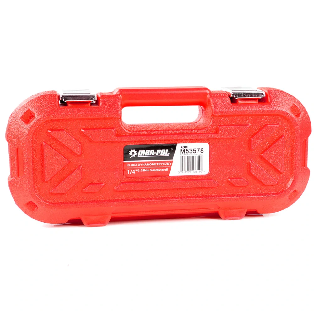 MAR-POL M53578 Momentový kľúč 1/4“ 2-24 Nm 