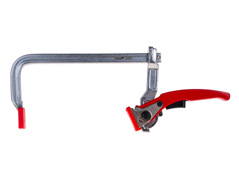 GEKO T00580 Kovaná račňová svorka zvreák typu F 160x80 mm 