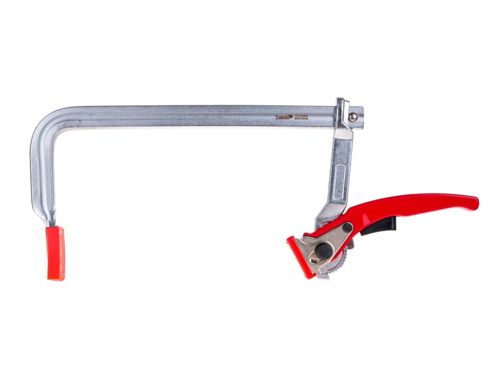 GEKO T00582 Kovaná račňová svorka zverák typu F 200x100 mm