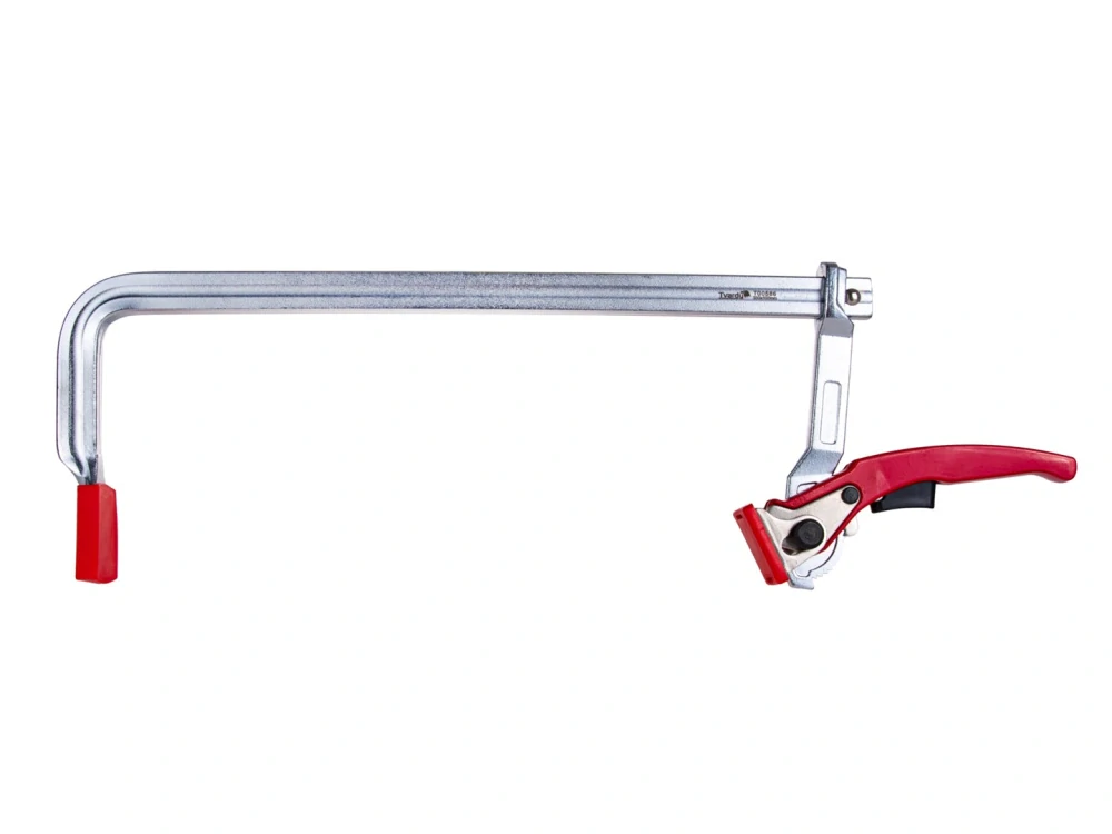 GEKO T00586 Kovaná račňová svorka zverák typu F 300x100 mm