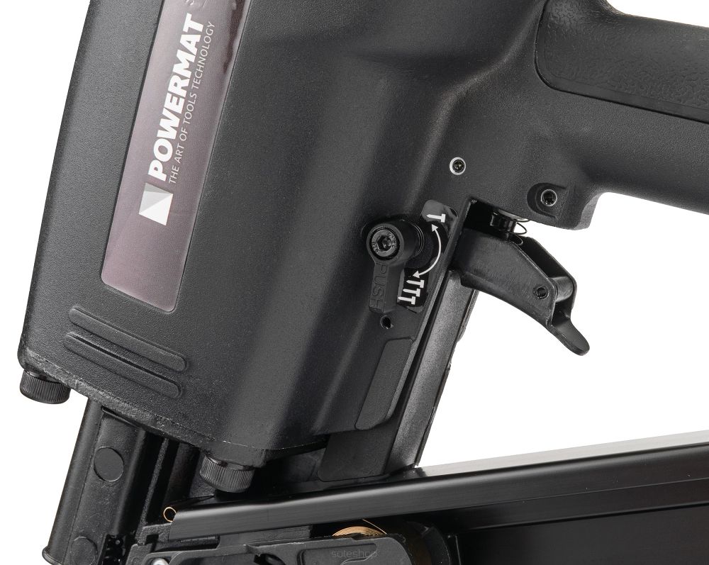 POWERMAT PM-GP-80T PRO PNEUMATICKÁ KLINCOVAČKA ZOŠÍVAČKA 50-90mm