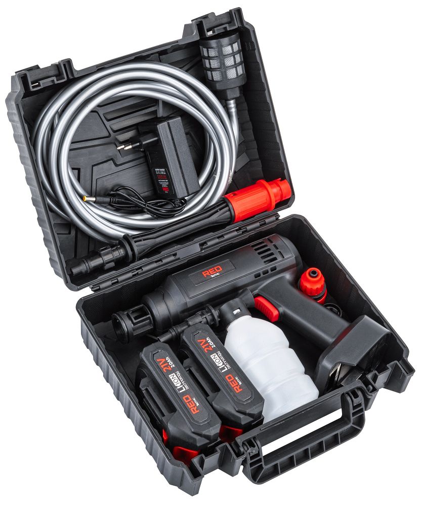 Powermat RTMC0149 Akumulátorový vysokotlakový čistič vapka