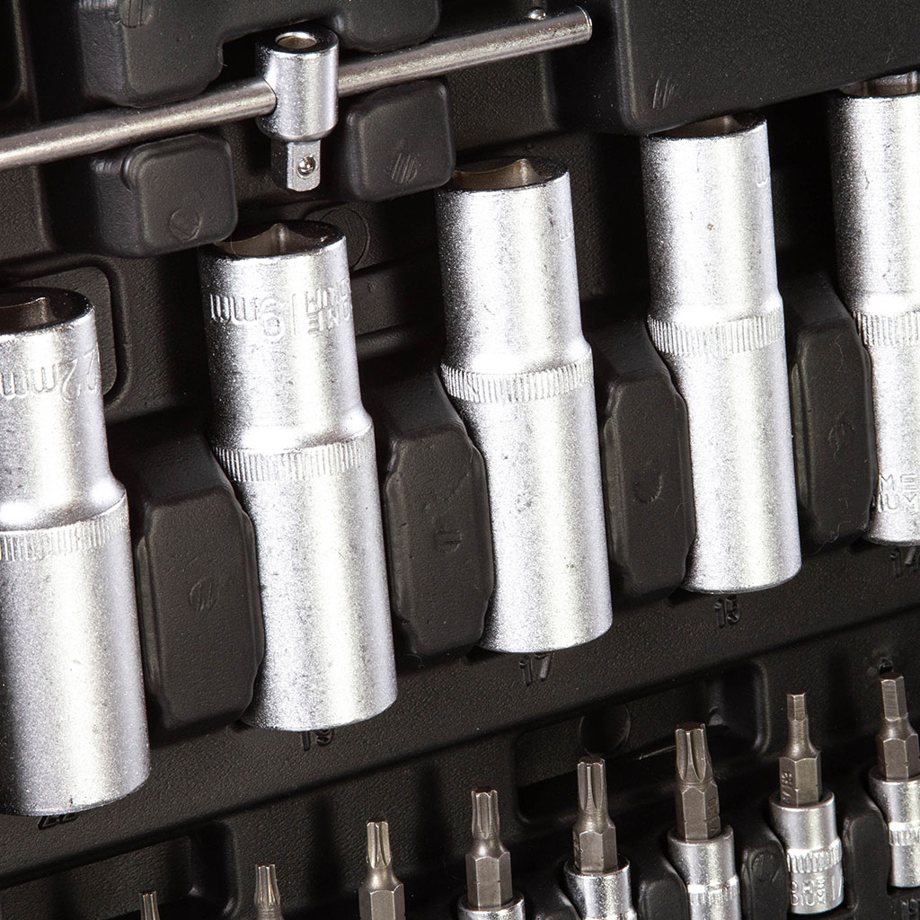 Ripper M58220R Nástrčné hlavice, kľúče 1/2" 1/4" Gola sada 108 ks