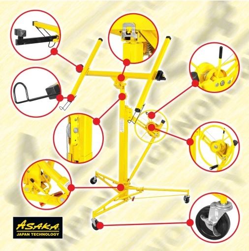 ASPPG3,5M Zdvihák, držiak, stojan sadrokartónových dosiek 128x488cm