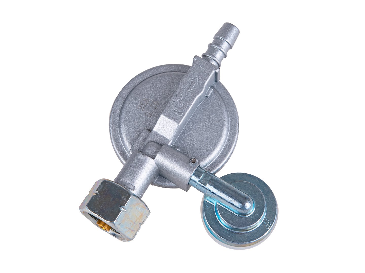 GEKO G80548 Redukce regulátoru plynu s tlakomerom 37mbar 1,5kg/h