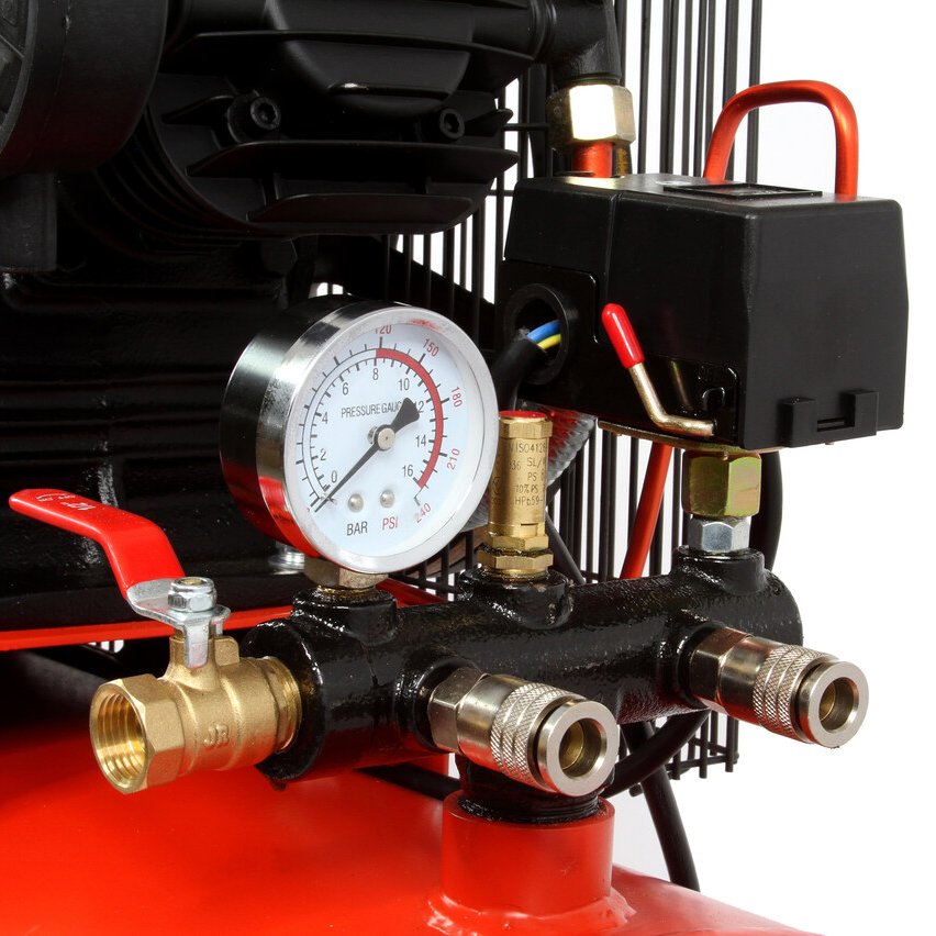 MAR-POL M88416 3kW Olejový kompresor 100l 3 piesty 230V