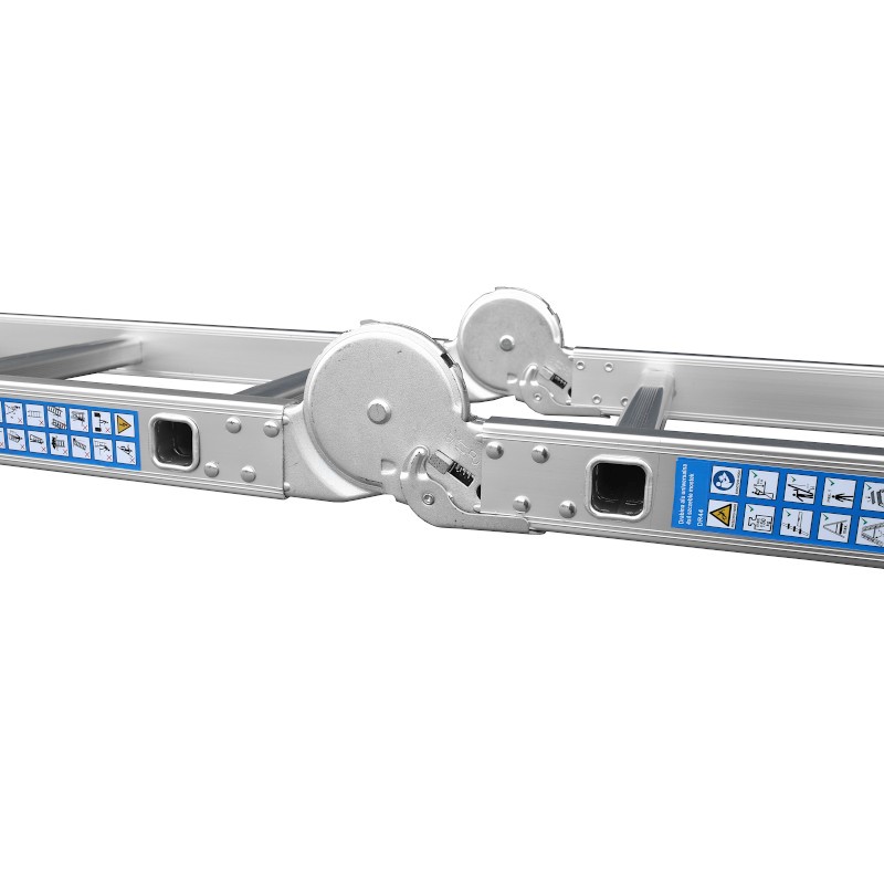 IRMA DR44 Hliníkový viacúčelový rebrík se stabilizátorom  4x4 4,7m