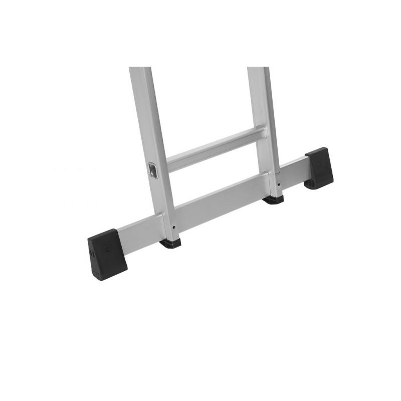 KRAFT&DELE KD4071 Hliníkový Rebrík 4x4 460cm multifunkčný s PLATFORMOU kĺbový skladací