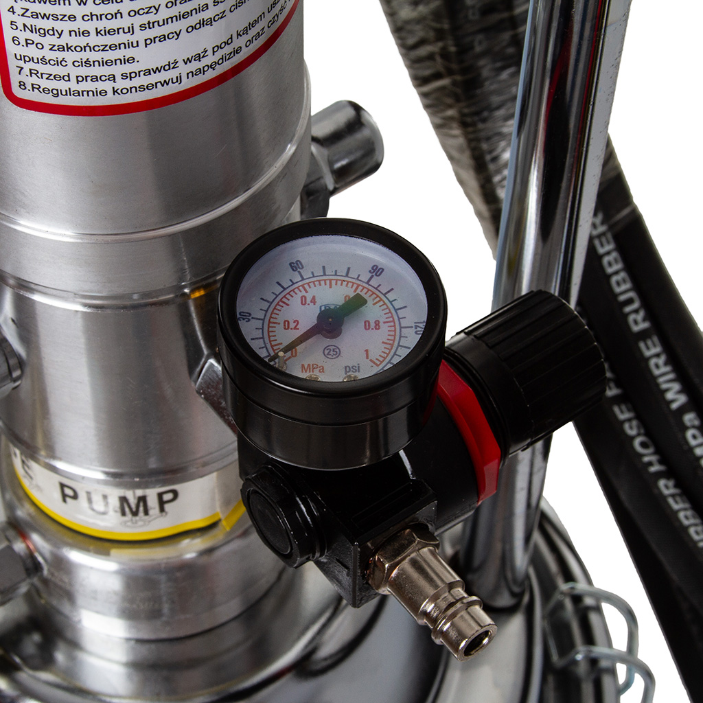 Mar-pol M78057 Pneumatický mazací lis maznice 15L