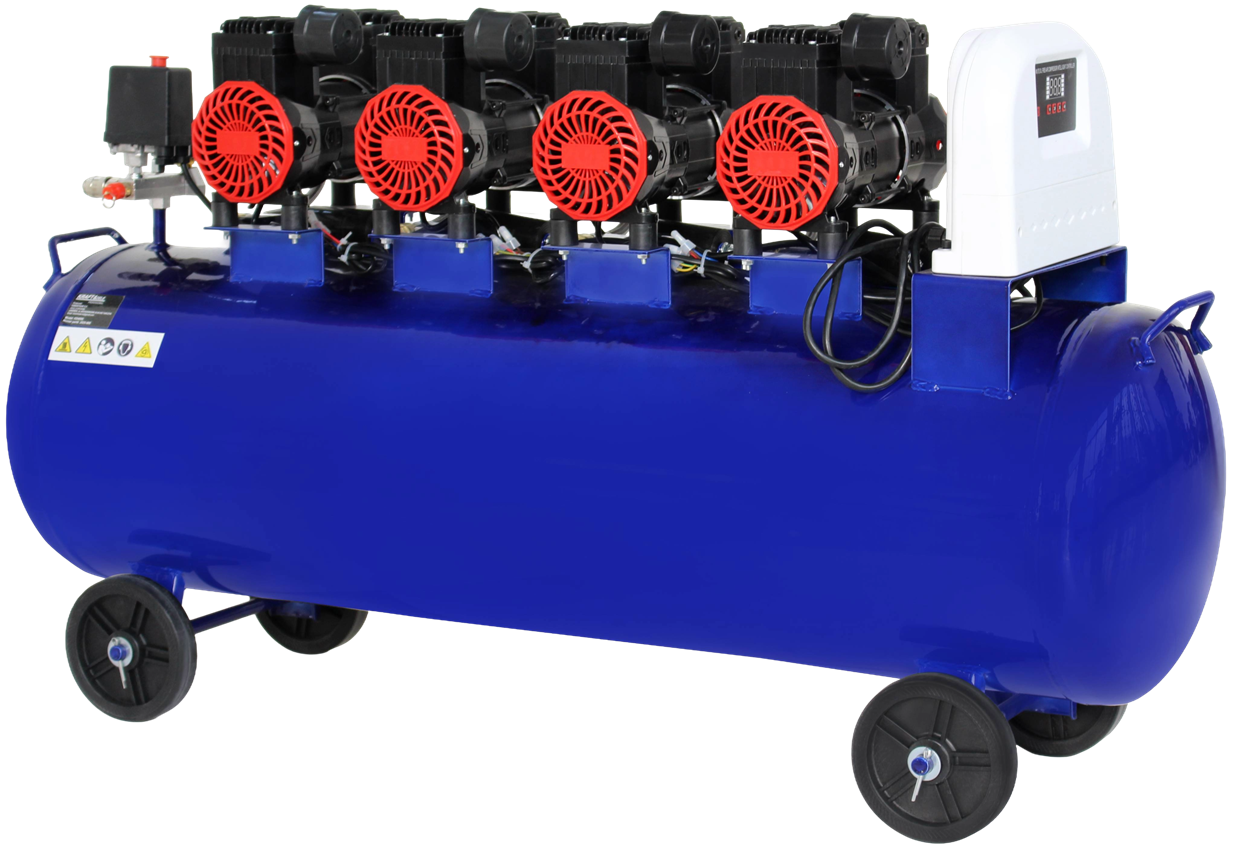 Kraft&Dele KD4095 Bezolejový kompresor 120L 7KW 455L/min