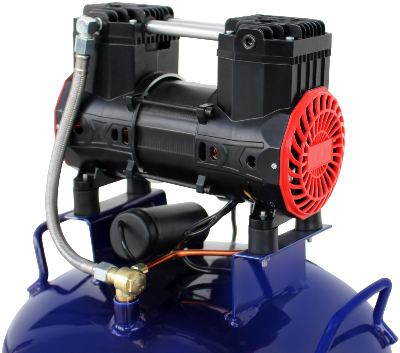 Kraft&Dele KD4096 Bezolejový kompresor 50L 290L/min