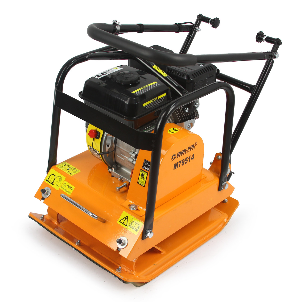 Mar-pol M79514 VIBRAČNÁ DOSKA Vibrátor 6,5HP 300mm 90kg Zhutňovač