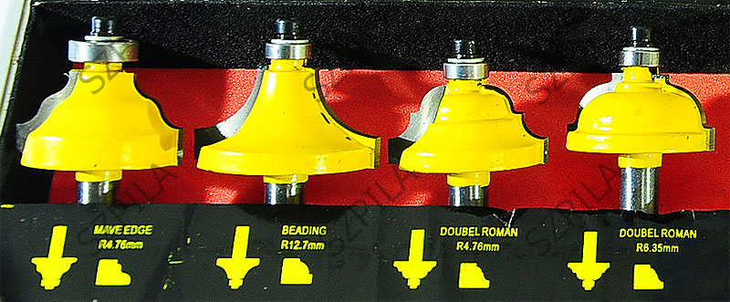 VEĽKÁ SADA FRÉZ 35 kusov kufrík FRÉZKA