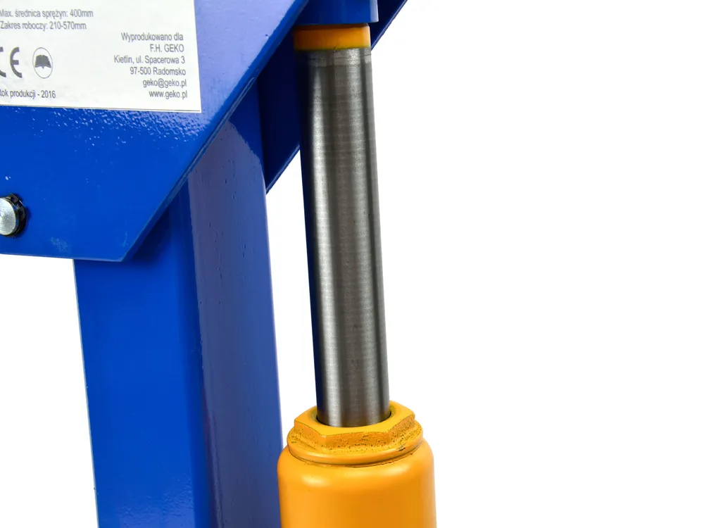 Geko G02076 Hydraulický uťahovák sťahovák pružín, tlmičov stojanový 1T