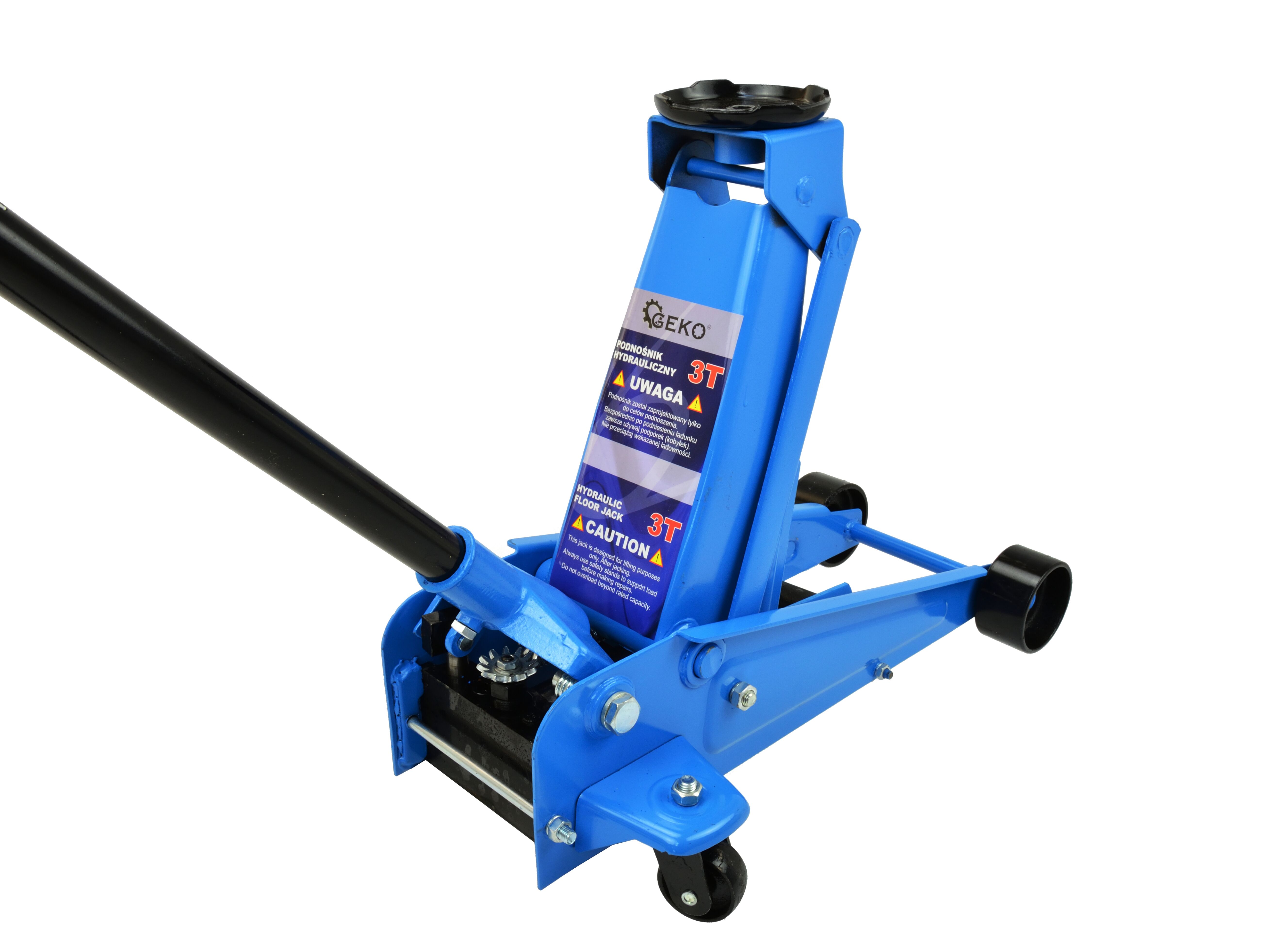 Geko G01062 Hydraulický pákový zdvihák 3T pod auto zdvíhadlo hever ťažký