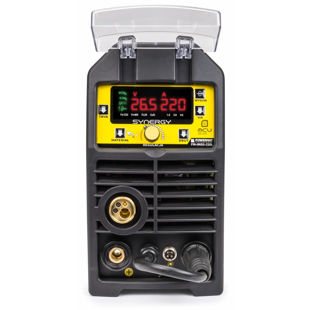 Powermat PM-IMGS-220L Invertorová zváračka MIG MAG MMA LIFT-TIG SYNERGY 5 kotúčov na kov
